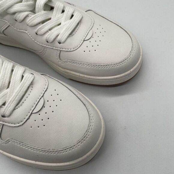 Madewell MWL Court Shoes Sz 7.5 White Leather Low Top‎ Sneakers Tennis Preppy main image 7